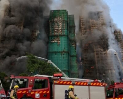 হংকংয়ে আবাসিক কমপ্লেক্স ভবনে আগুনে নিহত বেড়ে ৪৪, নিখোঁজ শতাধিক