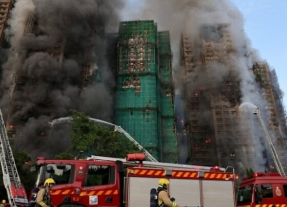 হংকংয়ে আবাসিক কমপ্লেক্স ভবনে আগুনে নিহত বেড়ে ৪৪, নিখোঁজ শতাধিক