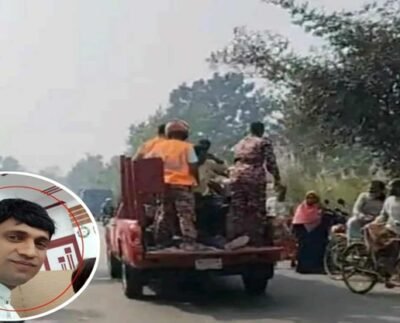 রাণীশংকৈলে সড়ক দুর্ঘটনায় সমাজসেবা কর্মী মৃত্যু, আহত ১