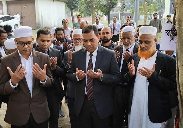 পঞ্চগড় আদালতে বিচারপ্রার্থীদের জন্য নির্মিত হলো ‘স্বস্তি চত্বর’