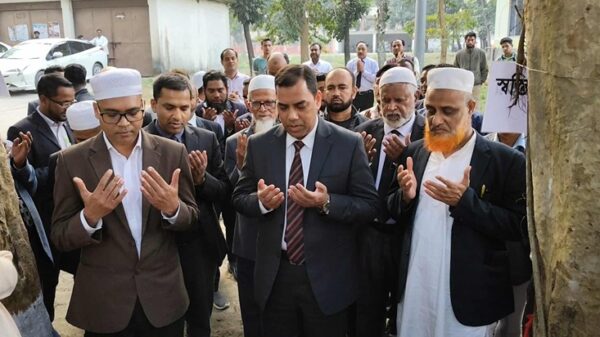 পঞ্চগড় আদালতে বিচারপ্রার্থীদের জন্য নির্মিত হলো ‘স্বস্তি চত্বর’