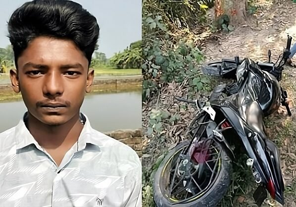 গাংনীতে মোটরসাইকেলের নিয়ন্ত্রণ হারিয়ে গাছে ধাক্কা-কিশোর নিহত