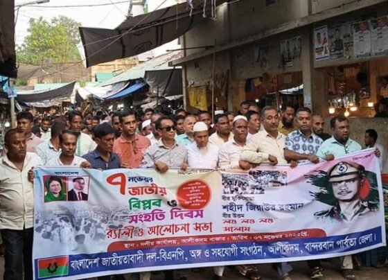 আলীকদমে জাতীয় বিপ্লব ও সংহতি দিবস পালিত