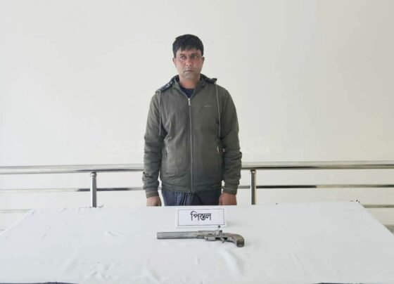 গাংনীতে অস্ত্রসহ পৌর যুবদলের যুগ্ম আহবায়ক মনি আটক