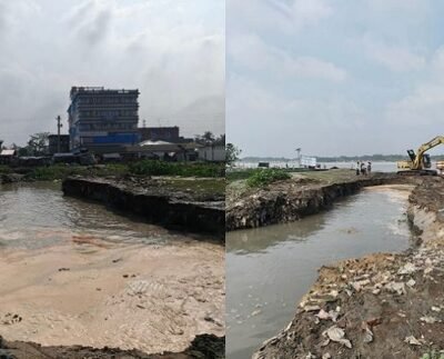 গলাচিপা পৌরশহরে রতনদী খাল খনন-স্বপ্নের জলধারা ফিরিয়ে আনতে জোরদার কাজ চলছে