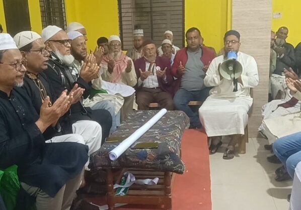 ব্রাহ্মণবাড়িয়ায় বেগম খালেদা জিয়ার রোগমুক্তি কামনায় সাদকায়ে হিসেবে ১৮টি খাসি বিতরণ