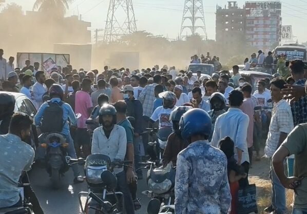 ব্রাহ্মণবাড়িয়ায় বিএনপির দলীয় প্রার্থী মনোনয়ন দাবিতে ঢাকা-সিলেট মহাসড়ক অবরোধ 