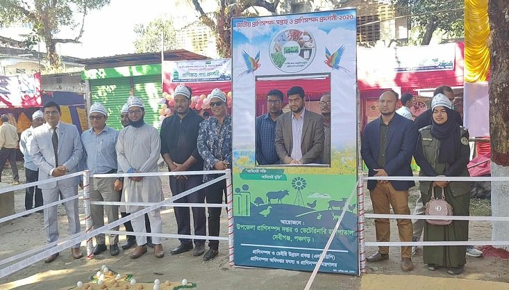 দেবীগঞ্জে প্রাণীসম্পদ সপ্তাহ উপলক্ষে প্রদর্শনী অনুষ্ঠিত