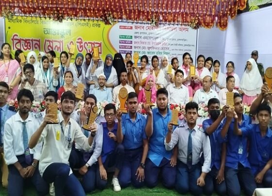 ব্রাহ্মণবাড়িয়ায় আন্তঃস্কুল বিজ্ঞান মেলা ও উৎসব অনুষ্ঠিত