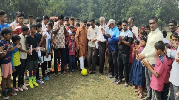 গোমস্তাপুরে ১৫ দিনব্যাপী ফুটবল ক্যাম্পের উদ্বোধন