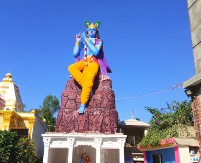 পলাশবাড়ীতে দেশের সর্বোচ্চ শ্রী কৃষ্ণের বিগ্রহ উদ্বোধন