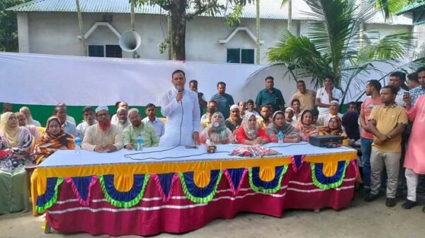 শ্রীবরদীতে বিএনপি’র উদ্যোগে নারীদের উঠান বৈঠক