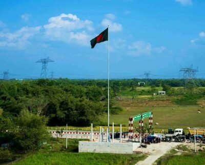 পঞ্চগড়ের বাংলাবান্ধায় দেশের সর্বোচ্চ ১১৭ ফুট উচ্চতার ফ্ল্যাগ স্ট্যান্ড উদ্বোধন