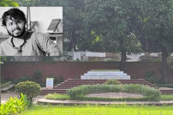 হাদির সমাধি কবি নজরুলের পাশে, জানাজা মানিক মিয়া অ্যাভিনিউতে