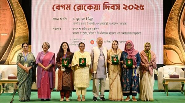 বেগম রোকেয়া পদক পেলেন চার বিশিষ্ট নারী