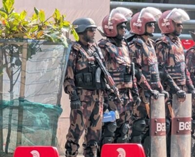 এভারকেয়ারের সামনে বিজিবি মোতায়েন