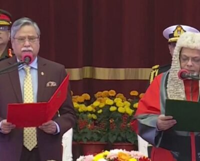 শপথ নিলেন নতুন প্রধান বিচারপতি জুবায়ের রহমান চৌধুরী