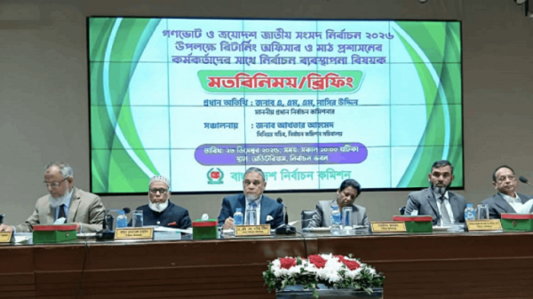 আইনের শাসন কাকে বলে দেখিয়ে দিতে চাই: সিইসি