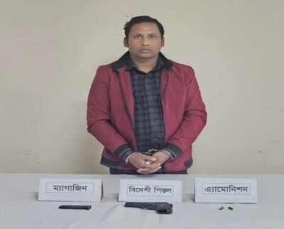 মুজিবনগরে অস্ত্র ও গুলিসহ ইউনিয়ন যুবলীগের সাধারণ সম্পাদক গ্রেফতার