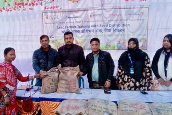 ঠাকুরগাঁওয়ে বিনামূল্যে কৃষকের মাঝে পুষ্টিসমৃদ্ধ জিংক ধানের বীজ বিতরণ