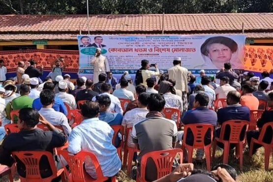 বেগম খালেদা জিয়ার সুস্থতা কামনায় নবীনগরে কোরআন খতম ও বিশেষ মোনাজাত