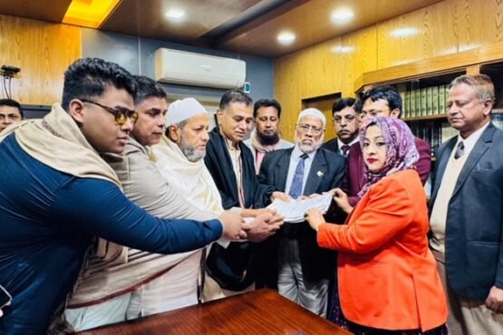 ব্রাহ্মণবাড়িয়া-৩ আসনে বিএনপির প্রার্থী শ্যামলের মনোনয়নপত্র দাখিল