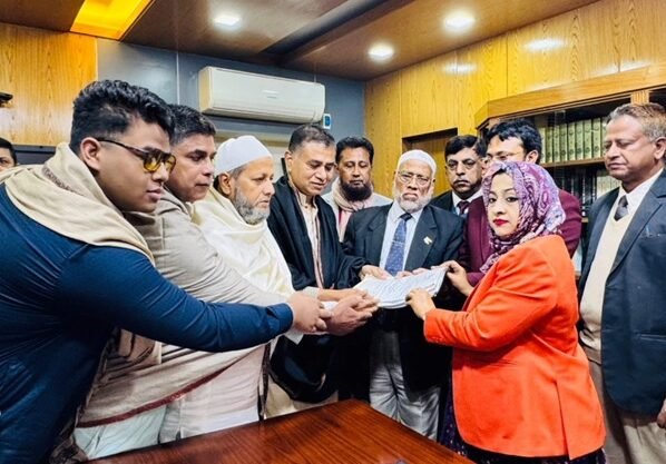 ব্রাহ্মণবাড়িয়া-৩ আসনে বিএনপির প্রার্থী শ্যামলের মনোনয়নপত্র দাখিল