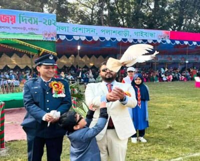 সর্বস্তরের মানুষের অংশগ্রহনে পলাশবাড়ীতে মহান বিজয় দিবস পালিত