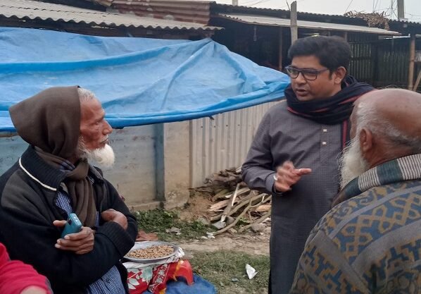 চাঁপাইনবাবগঞ্জে এনসিপির মনোনয়ন প্রত্যাশী রুবেলের গণসংযোগ ও মতবিনিময়