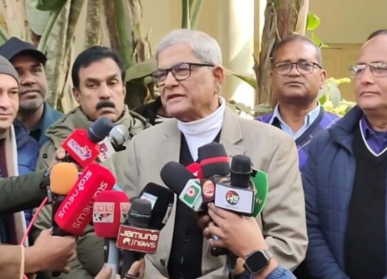 জুলাই অভ্যুত্থানের লুট হওয়া অস্ত্র উদ্ধারে সরকার ব্যর্থ-ঠাকুরগাঁওয়ে মির্জা ফখরুল