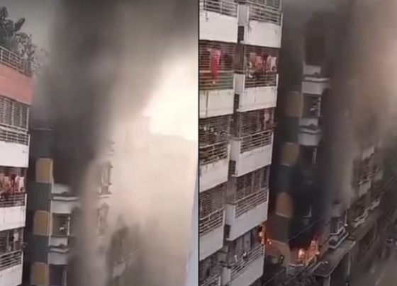 রাজধানীতে বহুতল ভবনে অগ্নিকাণ্ড; নিহত ৩ জন, আহত ১৩