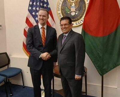 জাতীয় নিরাপত্তা উপদেষ্টার সঙ্গে মার্কিন বাণিজ্য প্রতিনিধির সাক্ষাৎ