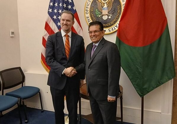 জাতীয় নিরাপত্তা উপদেষ্টার সঙ্গে মার্কিন বাণিজ্য প্রতিনিধির সাক্ষাৎ
