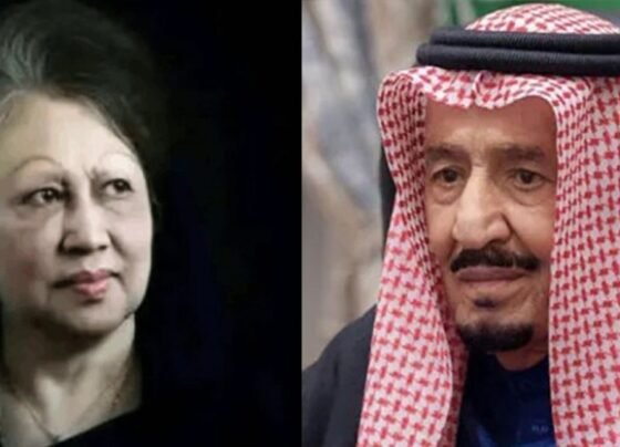 খালেদা জিয়ার মৃত্যুতে সৌদি বাদশাহর শোক
