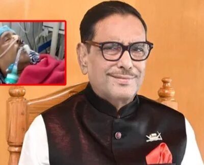 অ্যাপোলো হাসপাতালে লাইফ সাপোর্টে ওবায়দুল কাদের