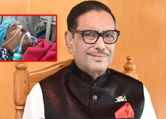 অ্যাপোলো হাসপাতালে লাইফ সাপোর্টে ওবায়দুল কাদের