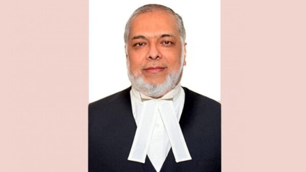 নবনিযুক্ত প্রধান বিচারপতির সংবর্ধনা ৪ জানুয়ারি