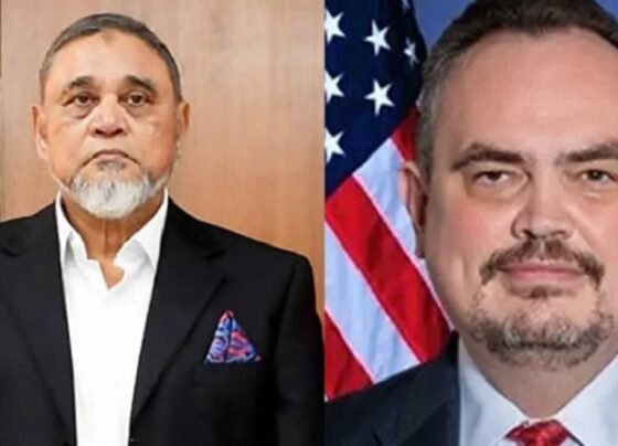 সিইসির সঙ্গে মার্কিন রাষ্ট্রদূতের বৈঠক