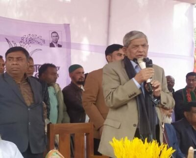 জনগণের জন্য উন্নয়নের পরিকল্পনা- মির্জা ফখরুল