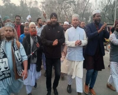 জামায়াতে ইসলামীর সমাবেশ সফল করতে দেবীগঞ্জ শুভেচ্ছা মিছিল