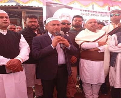 বিনাউটি ইউনিয়ন বিএনপির সভাপতি মোজাম্মেল হকের জানাজা অনুষ্ঠিত