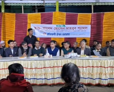 ব্রাহ্মণবাড়িয়ায় শীতার্ত মানুষের মাঝে প্রতিবেশী ঐক্য ফোরামের কম্বল বিতরণ