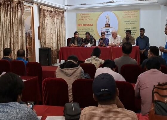 এথেন্সে বাংলা ইউরোভিশন কমিউনিটি অ্যাওয়ার্ড ২০২৬ উপলক্ষে ব্রাহ্মণবাড়িয়ায় সংবাদ সম্মেলন