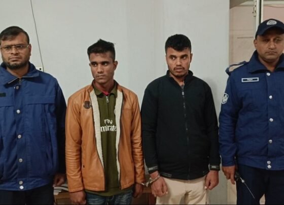 ব্রাহ্মণবাড়িয়ায় নাসিরনগরে ফেরিওয়ালাকে পিটিয়ে হত্যা: দুই আসামি গ্রেপ্তার