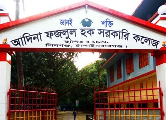 জাতীয় শিক্ষা সপ্তাহে আদিনা সরকারি কলেজ জেলার শ্রেষ্ঠ কলেজ নির্বাচিত