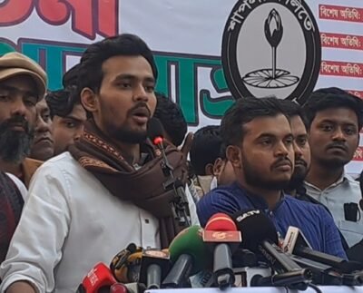 স্বৈরাচার দেখতে না চাইলে গণভোটে ‘হ্যাঁ’ ভোট দিতে হবে- ব্রাহ্মণবাড়িয়ায় আসিফ মাহমুদ