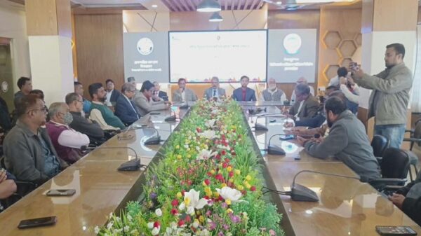 ব্রাহ্মণবাড়িয়ায় "পর্যটন উন্নয়নে সংবাদ কর্মীদের ভূমিকা " শীর্ষক কর্মশালা অনুষ্ঠিত