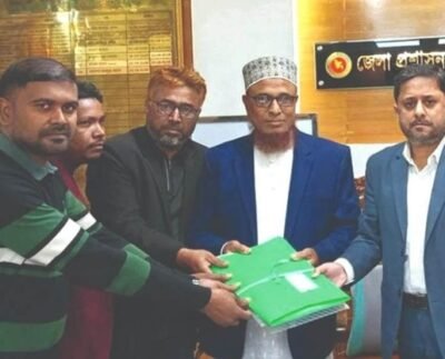 অবশেষে মনোনয়নপত্র জমা দিলেন শেরপুর-২ আসনের সেই আলোচিত প্রার্থী আব্দুল্লাহ বাদশা