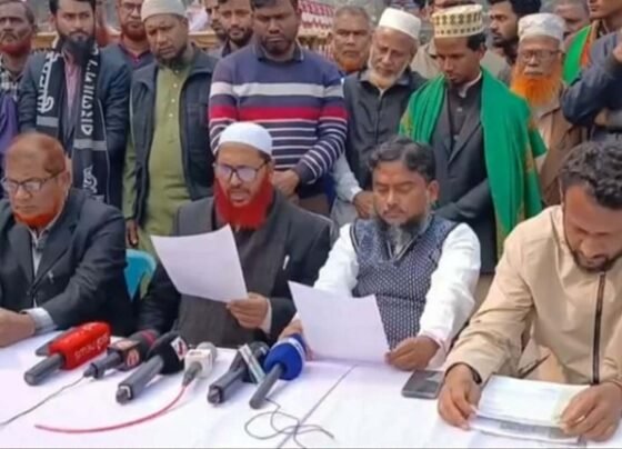 ঠাকুরগাঁওয়ে নির্বাচনী আচরণ বিধি না মানার অভিযোগে জামাতের প্রেস ব্রিফিং