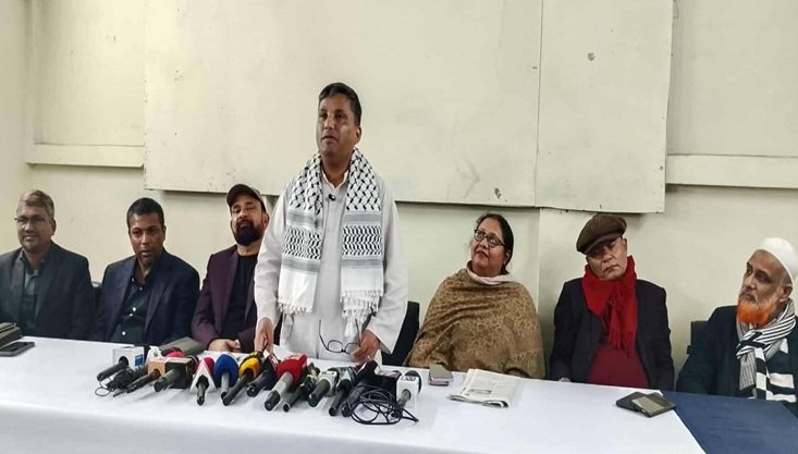 পঞ্চগড়ে সাংবাদিকদের সাথে ব্যারিষ্টার নওশাদ জমিরের মতবিনিময়